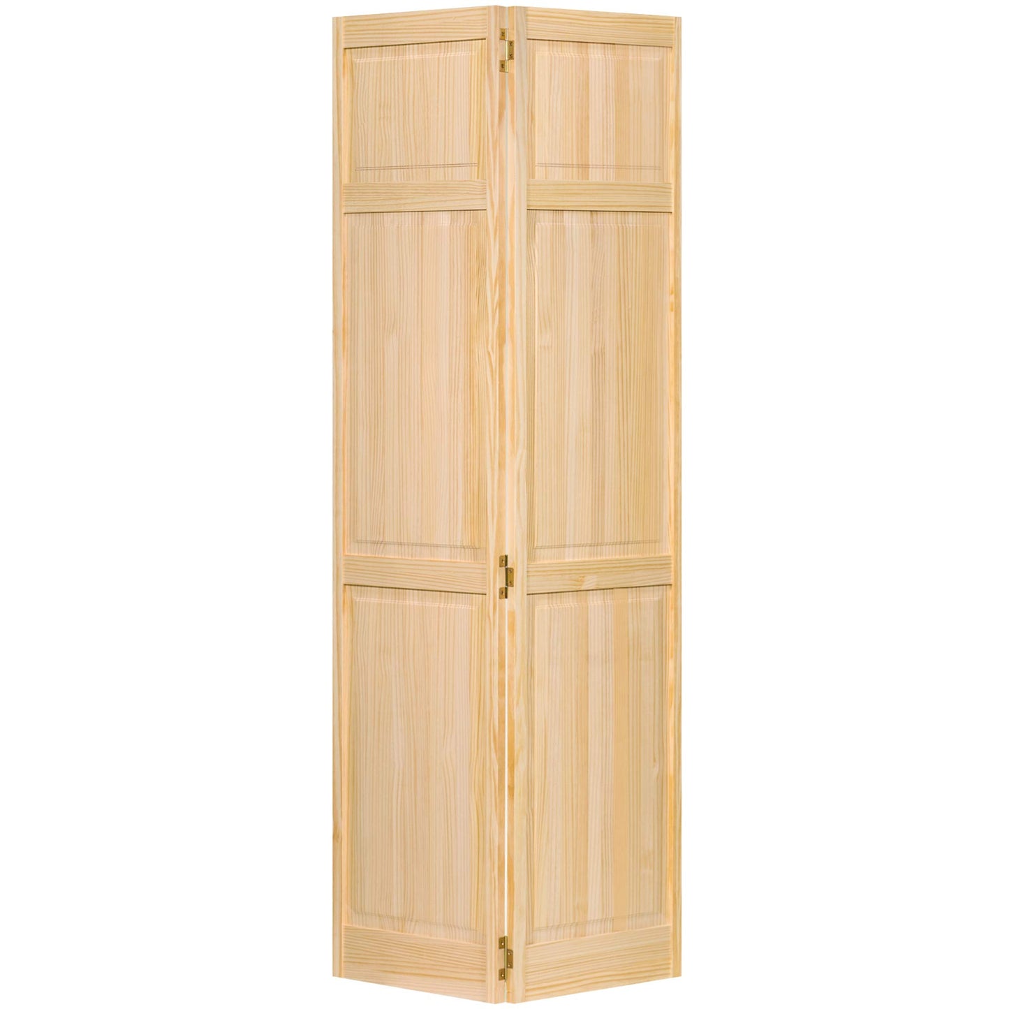 Closet Door, Bi-fold, 6-Panel Style Solid Wood (80x30) - WoodArtSupply