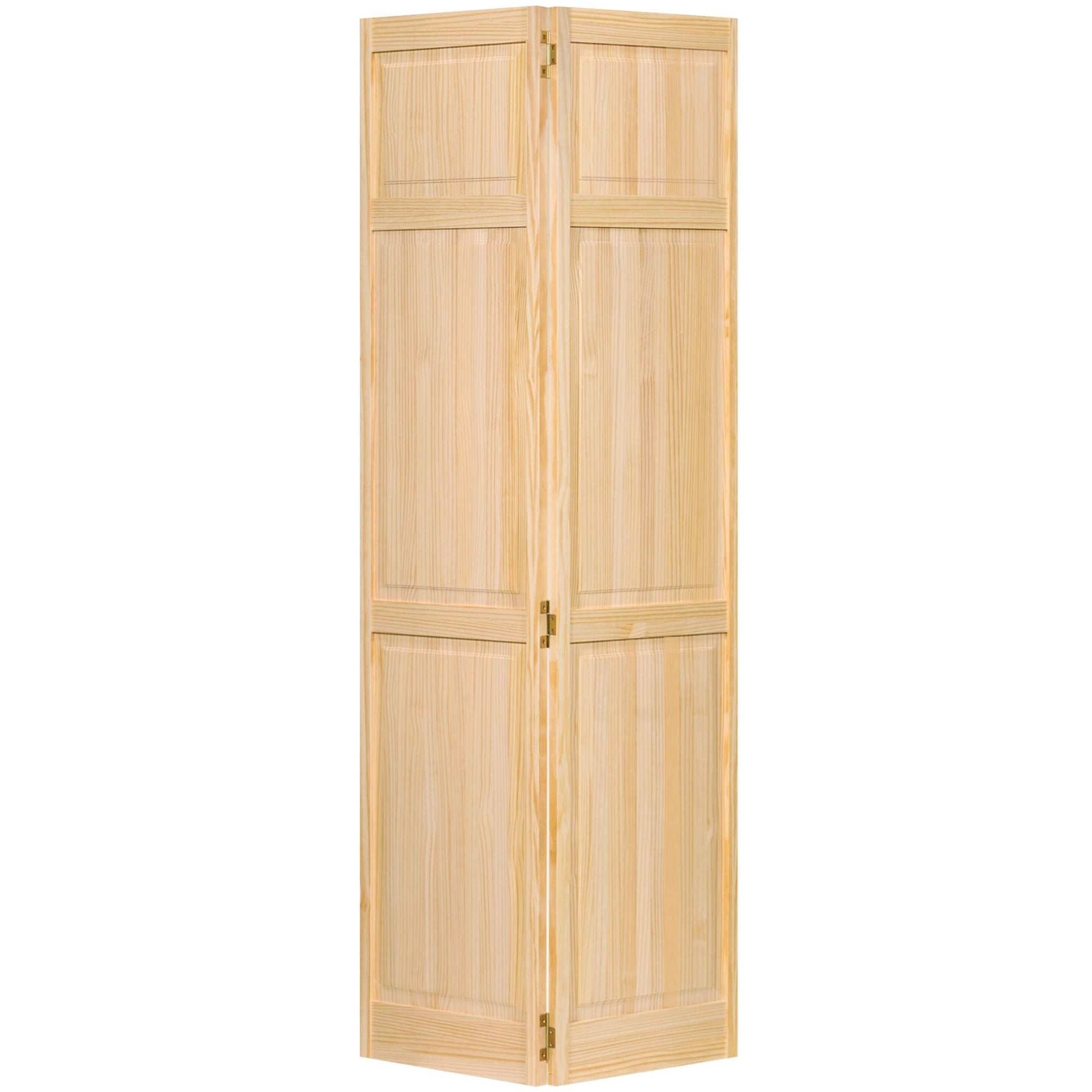 Closet Door, Bi-fold, 6-Panel Style Solid Wood (80x30) - WoodArtSupply