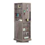 Sauder Pro Series Craft Tower, L: 17.91" x W: 20.08" x H: 57.8", Mystic Oak Sauder