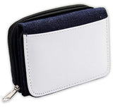 Wallet Denim Jean Purse Blank Dye Sublimation Heat Press Thermal Transfer Small Craft 12 x 10 cm SFS BLANK