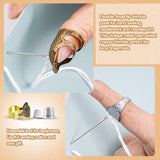 CousDUoBe Sewing Thimble Kit,thimbles for Hand Sewing，Needle threaders，Seam Rippers for Sewing，Measuring Tape and Thread Snips, Hand Embroidery Craft（Complete Sewing Kit） CousDUoBe