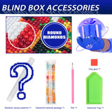 Focart 10 Pack Diamond Painting, Random Diamond Art Kits 5D Full Drill DIY Crafts for Home Wall Decor Gift Focart