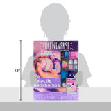 Just My Style You*niverse Galactic Bath Bombs, at-Home STEAM Kits for Kids Age 6 and Up, Bath Time Fun, DIY Bath Bombs YOUNIVERSE