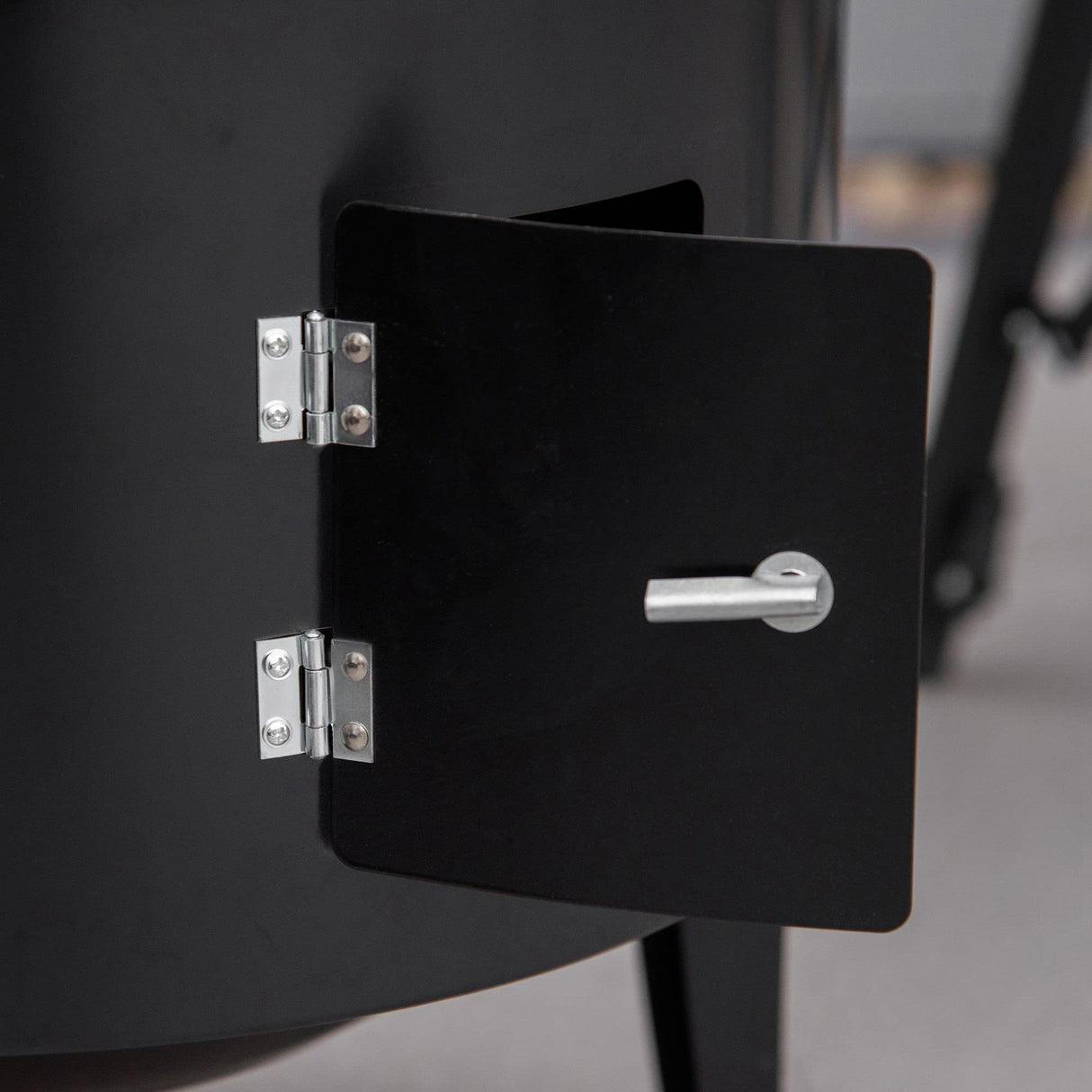 Outsunny Vertical Charcoal BBQ Smoker, 3-in-1 16" Round Charcoal Barbecue Grill with 2 Cooking Area, and Thermometer for Outdoor Camping Picnic Backyard Cooking, Black Outsunny