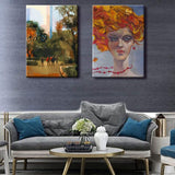 2 Set 16"X 20" DIY Wood Canvas Stretcher Bars,Removable Canvas Frames Kit,Lightweight Sturdy Stretcher Frames for Oil Painting,Diamond Painting,Canvas Painting and Needle Arts Supplies (16in*20in) BROTOSPAC