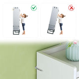 HUAHUU Shoe Cabinet with 4 Flip Drawers, Shoe Storage Cabinet with Mounted Rack & Adjustable Shelves, Shoe Cabinets Storage for Entryway, Hallway, Narrow Shoe Cabinet with Metal Legs, White HUAHUU