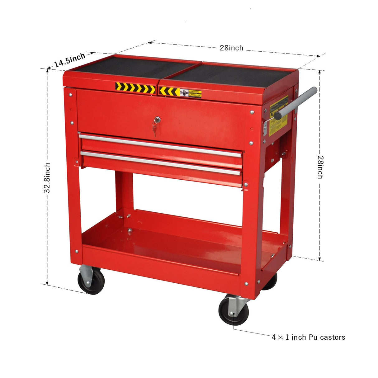 Pro-Lift M-0004 Tool Cart, 350 lbs Capacity, 1 Pack Pro-LifT