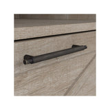 Bush Furniture Key West Washed Gray 1-Drawer Lateral File Cabinet with Shelf Bush Business Furniture