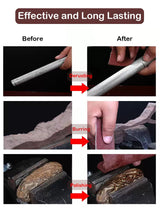 Emery Cloth Roll, 6 Grits 1'' x 26' Sand Paper Roll with Dispenser, 80 150 240 320 400 600 Grit Sandpaper Assortment, Wet Sanding Paper for Metal Automotive Furniture Wood HL-YMXQ