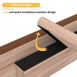 Natulliy King Bed Frames,Wood Platforms Bed with Wooden Slats Support,No Box Spring Needed,Easy Assembly,King,Pine Natulliy