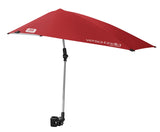 Sport-Brella Versa-Brella 4-Way Swiveling Sun Umbrella (Firebrick Red), Regular Sport-Brella