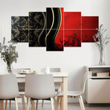 10 Pack Acoustic Panels Red black Luxury Acoustical Soundproof Wall Panels Sound Absorbing Panel Reduce Room Echo Reverberation Acoustic Treatment AT5ZR4PD