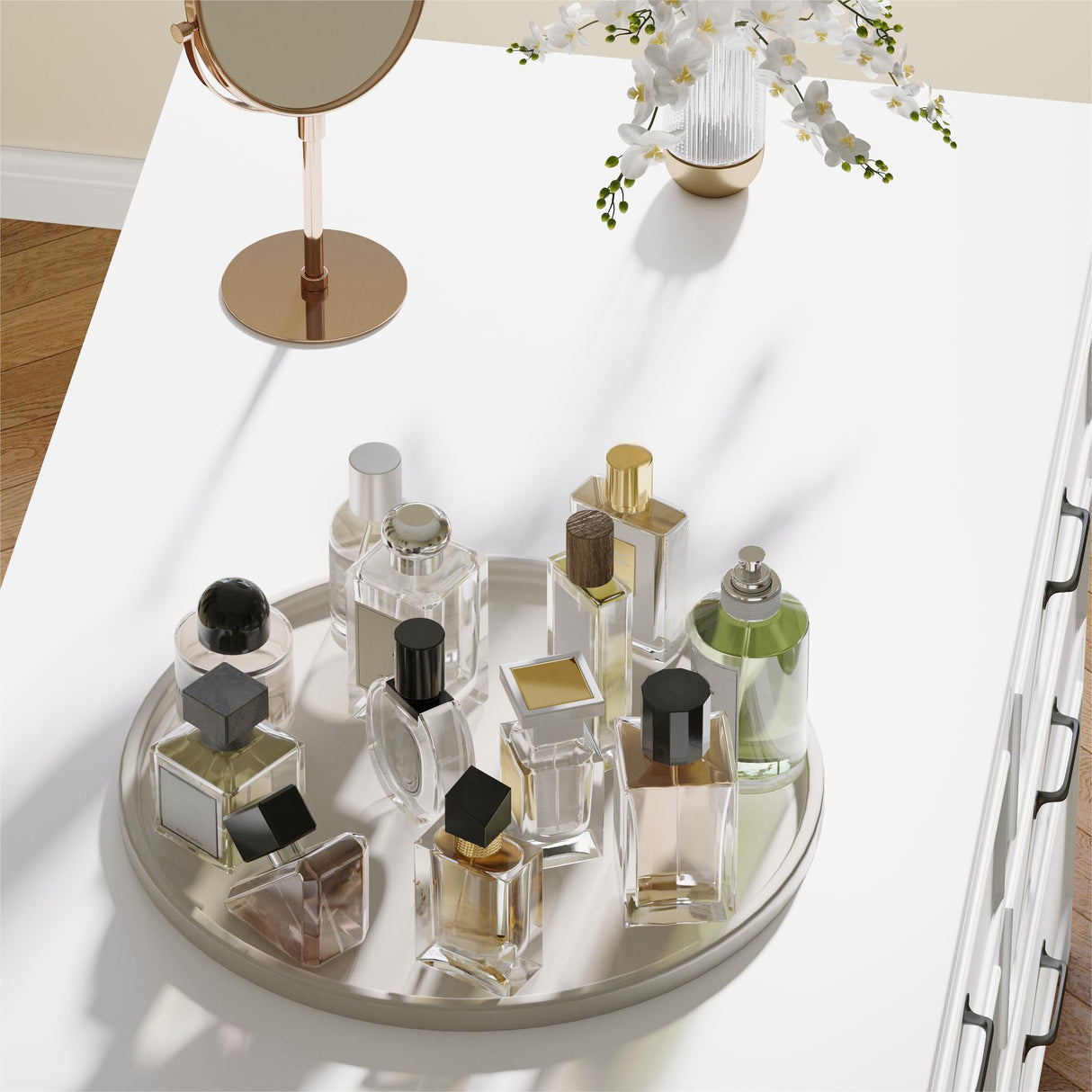 TAMUNE Armoire Bedroom Wardrobe Closet Island with 12 Drawers & Flip Door, Walk in Closet Island with Storage Bench, Islands Dresser for Bedroom Cloakroom White (61.9”W x 27.6”D x 32.6”H) TAMUNE