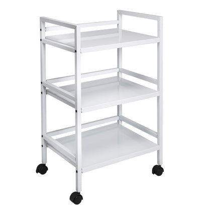 Honey-Can-Do Metal Rolling Cart - White CRT-09622 White