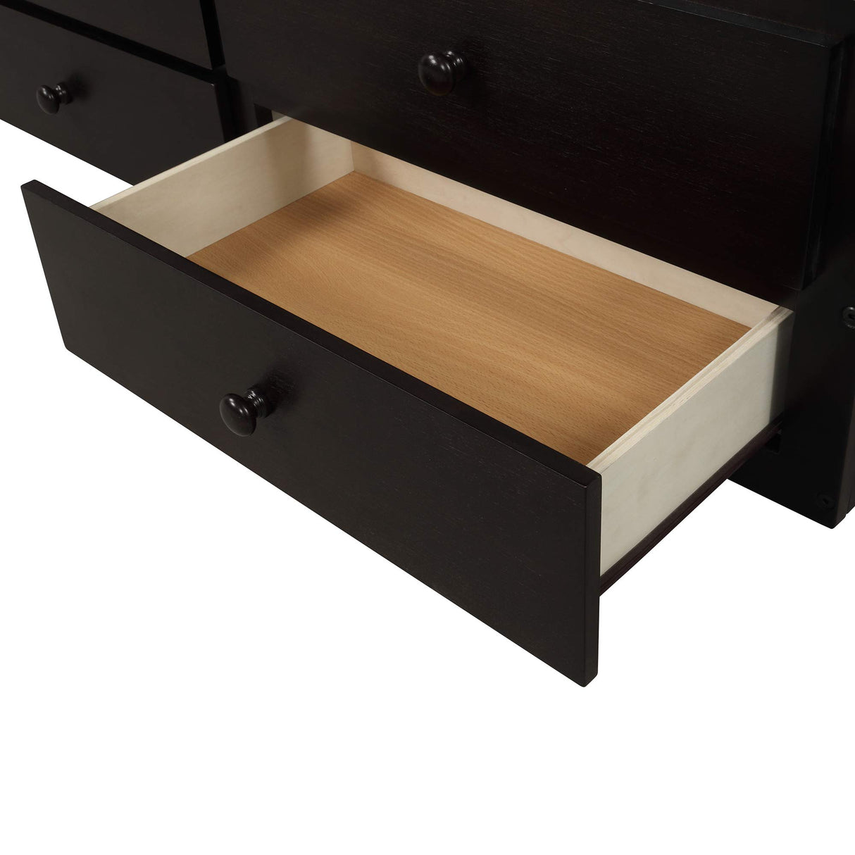 Harper & Bright Designs Twin Over Twin Bunk Bed with Trundle and Storage, Solid Wood Bunk Bed Frame with 3 Drawers for Kids, Teens, Adults (Espresso) Harper & Bright Designs