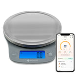 Etekcity Nutrition Smart Food Kitchen Scale, Digital Ounces and Grams for Cooking, Baking, Meal Prep, Dieting, and Weight Loss, 11 Pounds-Bluetooth, 304 Stainless Steel Etekcity