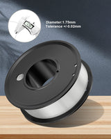 FAHKNS 3D Printer Filament PLA Glow in The Dark 1.75mm 3-D Printing Materials Purple Print Filiment 1.75 mm Dimensional Accuracy ±0.05mm Filimate Vacuum Pack 1KG Spool Fillament FDM Fillamentum Rolls FAHKNS