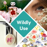 Resiners 100Pcs Dried Pressed Flowers for Resin Molds, Red Real Natural Dried Flowers Dry Leaves kit for Scrapbook Supplies Card Making Resin Jewelry Making Soap Candle DIY Crafts Resiners