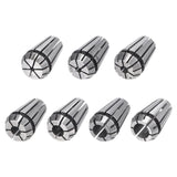uxcell 7pcs ER11 Spring Collet Set, 1/16" to 1/4" Chuck for CNC Machine Lathe Milling uxcell