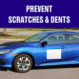 Blank Magnets (2 Pack) – Rounded Corners Blank Car Magnet Set – Perfect USA-Made Magnet for Car to Advertise Business, Cover Company Logo (for HOA), Prevent Car Scratches & Dents (Regular Large) SignHero