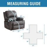 H.VERSAILTEX 100% Waterproof Power Lift Recliner Chair Cover Non Slip Electric Power Lift Recliner Covers for Recliner Chair with Pocket Large Recliner Chair Covers, Brown H.VERSAILTEX