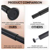 YUEYIN Under Bed Metal Support Legs, Adjustable Height Bed Frame Support Leg, Bed Slat Support Leg for Heavy Duty/Wooden/King/Queen Bed Frame (7"-12.6" (4pcs)) YUEYIN