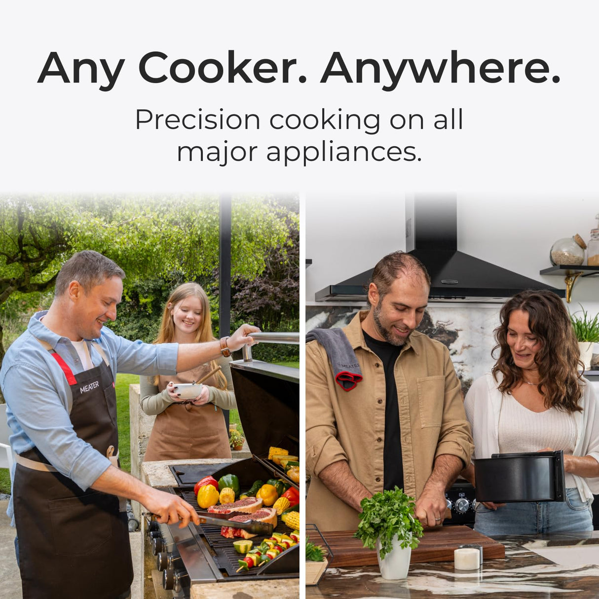 MEATER Block: WiFi Smart Wireless Meat Thermometer | 4 Probes, Long Range | Perfect for BBQ, Oven, Grill, Kitchen, Smoker, Air Fryer | Apple Watch, Alexa Compatible | iOS & Android App MEATER