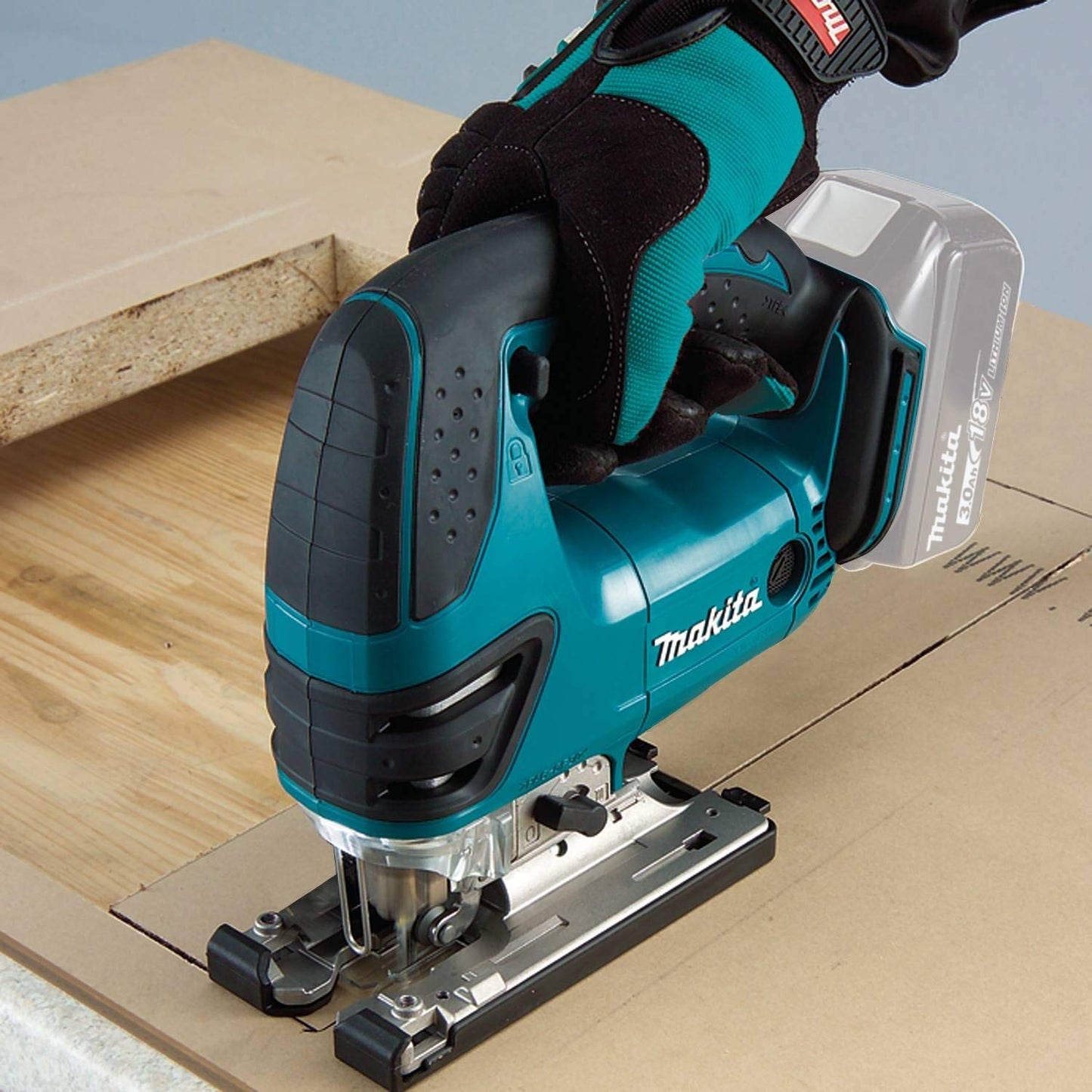 Makita XVJ03Z-R 18V LXT Brushed Lithium-Ion Cordless Jig Saw (Tool Only) (Renewed) - WoodArtSupply