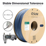 eSUN ABS+ Filament 1.75mm, 3D Printer Filament ABS Plus, Dimensional Accuracy +/- 0.05mm, 1KG Spool (2.2 LBS) 3D Printing Filament for 3D Printers, Grey eSUN