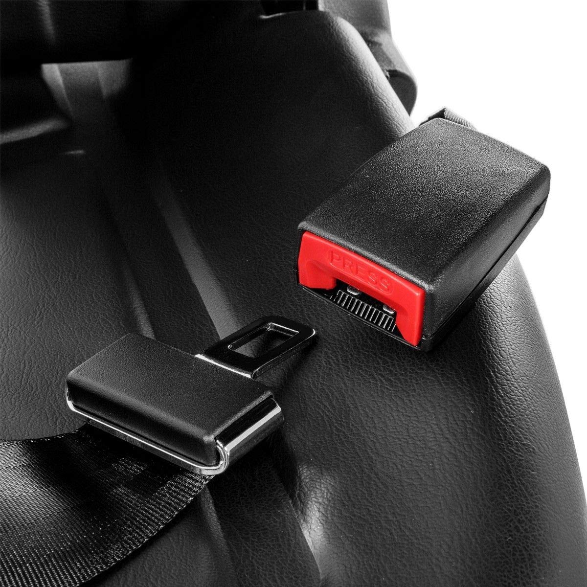 Stark USA Universal Forklift Seat Replacement Mechanical Seat Suspension Seatbelt Adjustable Clark Cat Toyota Seat Curved Back Stark USA