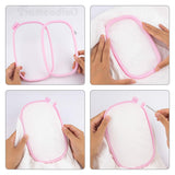 Framendino, 5 Pack Size Square Embroidery Hoops Plastic Cross Stitch Hoop Reusable Frames Rings for DIY Sewing Project(5 Colors2) Framendino