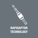 Wera - 5051025001 KK 26 7-In-1 Bitholding Screwdriver with Removable Bayonet Blade (SL/PH/SQ) Silver Wera