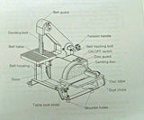 1" X 30" Belt Sander 5" Disc Sander 3450 RPM Top Bench Table Sanding Polishing Generic