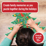 Buffalo Games - Pokémon - 12 Days of Christmas Advent Calendar Puzzles – Eleven 100 Piece Mini Ornament Jigsaw Puzzles and One 300 Piece Christmas Tree Jigsaw Puzzle – 1,400 Total Pieces Buffalo Games