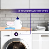 Life Finds Washer Dryer 54 inch Countertop with Safety Ledge for Laundry Room Organization, Light Wood, LF-WDCT1C Life Finds