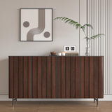 CHIHUT 17.7”x236” Dark Brown Vertical Wooden Slat Wallpaper Peel and Stick Self Adhesive Wood Grain Vinyl Contact Paper Rustic Striped Wood Grating Wrap for Farmhouse Countertops Cabinets Doors Walls CHIHUT