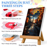 PRASIO Paint by Numbers Kit for Adults Beginner, Eiffel Tower Adult Paint by Number Kits, DIY Acrylic Paint by Numbers Kit for Adults Canvas for Home Decor Gift 16x20 Inch PRASIO