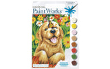 Dimensions Paint by Number 9x12 Puppy, Multicolor Dimensions
