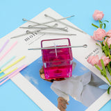 Candel Wick Holders, 4.7 Inch Wick Holders for Candle Making, 25 Pcs Metal Wick Centering Tool RAPUDA