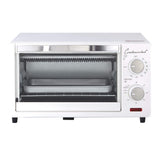 Continental Electric CE-TO101 Toaster Oven, 4 Slice, White Continental Electric