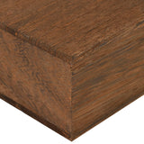 MOOCA Customizable Wooden Display Risers Set - 3 Different Height Stands for Jewelry, Watches, Cosmetics, and Accessory, Brown Color MOOCA