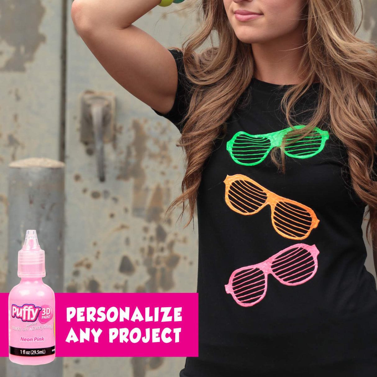 Puffy Bulk Buy Paint 30 pack Premium Quality Nontoxic 3D Paint Set. Safe for Kids, Great for School Projects, Permanent on Fabric, Canvas, Wood, Glass, and More Craft Surfaces Puffy