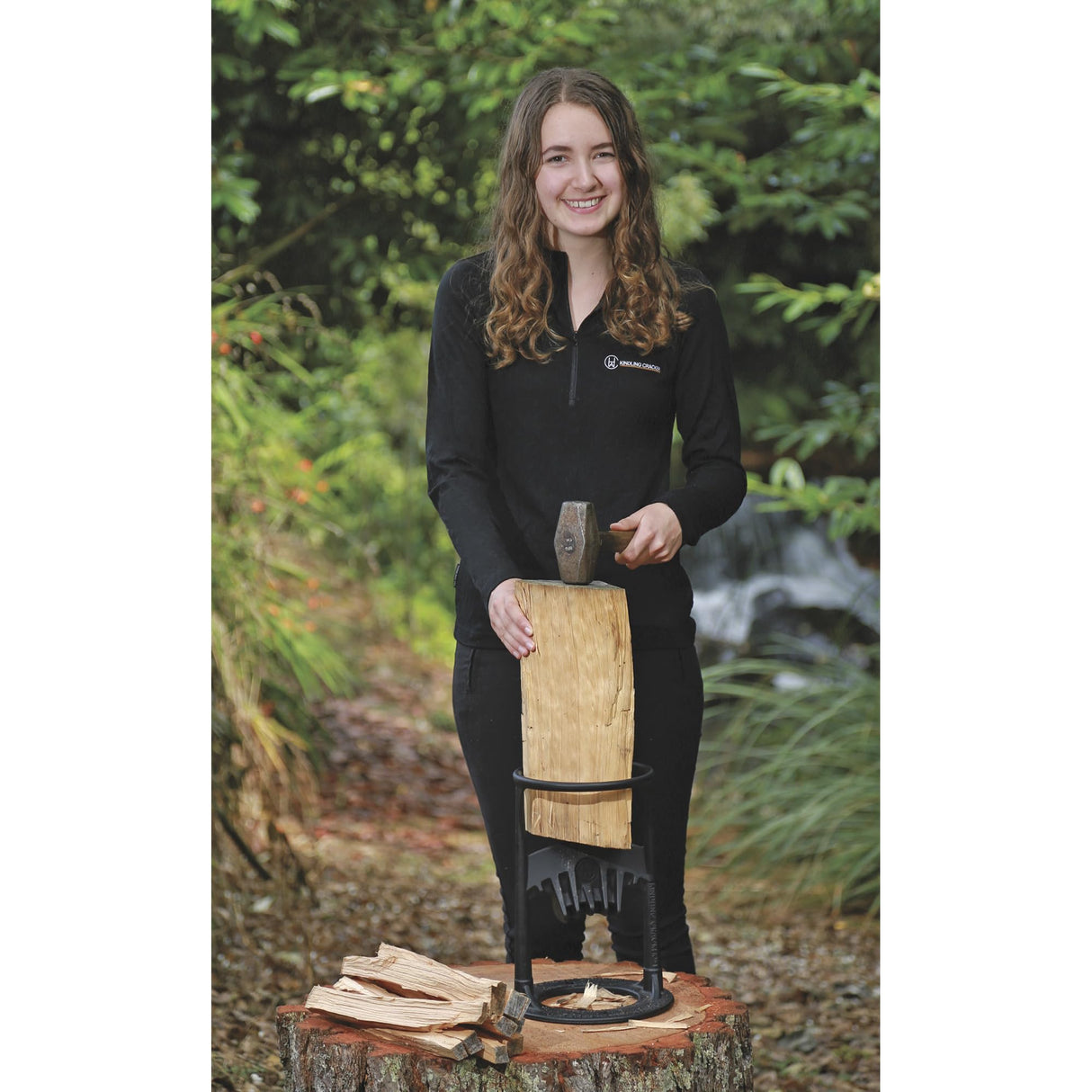 Kindling Cracker Firewood Splitter - Kindling Splitter Wood Splitter Wood Splitting Wedge Manual Log Splitter Wedge Kindling Cracker