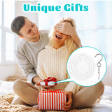 20 Pcs Sublimation Wind Spinner Blanks 3 Inch Heat Press Transfer Sublimation Blank Gift DIY Crafts Sublimation Ornaments for Indoor Outdoor Garden Yard Decoration Telooco