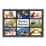 GEKIXUTP Sublimation Blanket Blanks 40"X60" Throw Blankets for Heat Press, Baby Printed Blanket, DIY Custom Personalised Sublimation Photo with 9 Panel GEKIXUTP