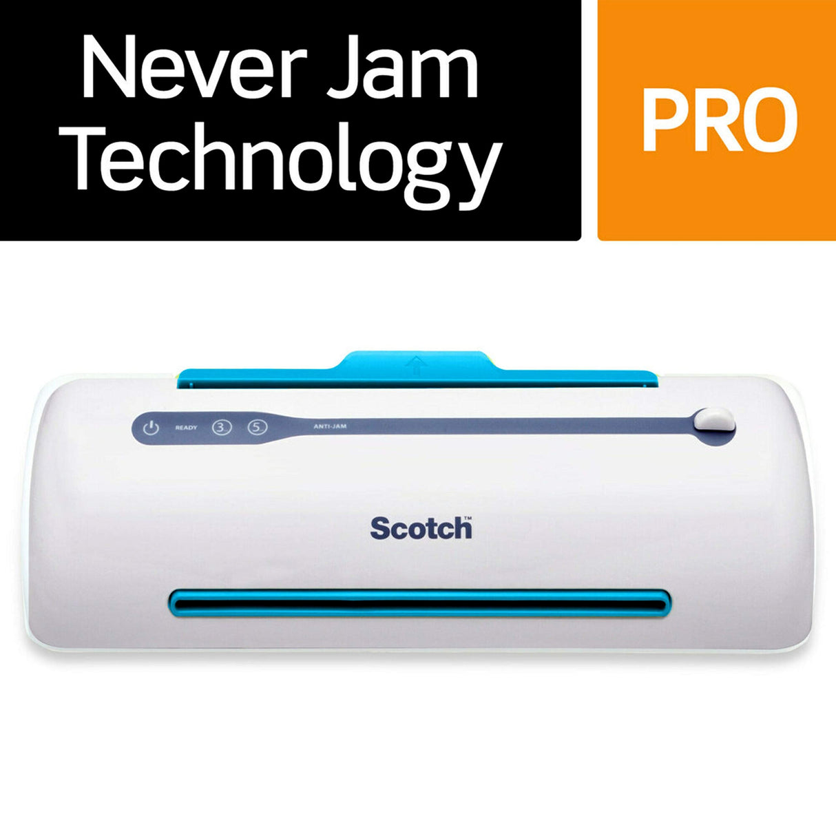 Scotch Brand Scotch TL906 Thermal Laminator, Never Jam Technology Automatically Prevents Misfed Items, 2 Roller System , 9 inch (Pack of 2) Scotch