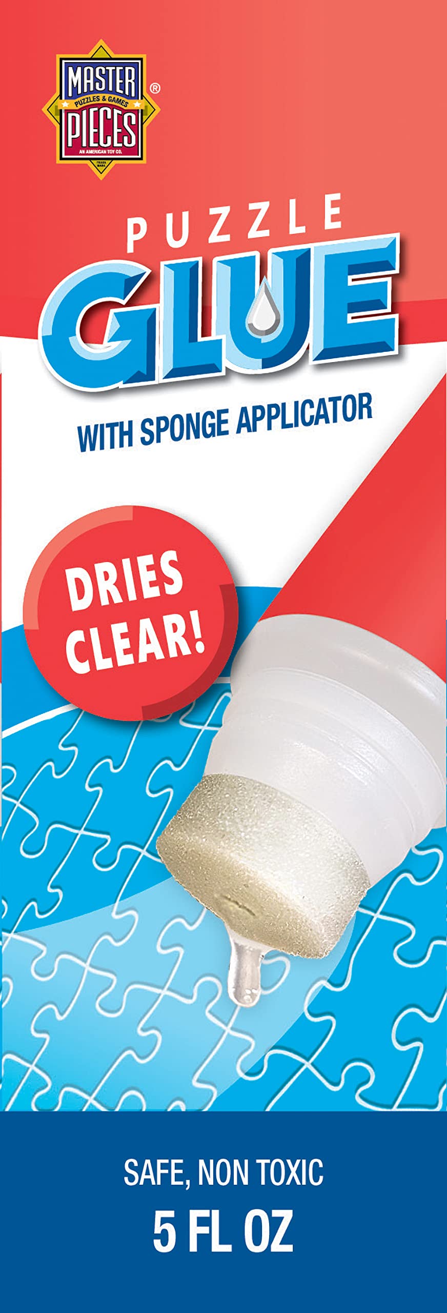 Puzzle Accessories - 5oz Glue with Sponge Applicator Masterpieces