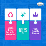 Re-Marks 1950s Pop Culture Puzzle, 1000-Piece Puzzle for All Ages, Family Jigsaw Puzzle Re-Marks