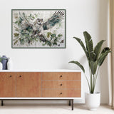 Owl Bird Puzzles for Adults, Animal Art Jigsaw Puzzles 1000 Pieces, Fantasy Forest Painting Puzzle BBOLDIN