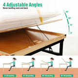 Puzzle Table with Drawers and Folding Metal Legs 1500 Pieces Jigsaw Puzzle Table with Cover 3-Tilting-Angle Portable Wooden Jigsaw Puzzle Board Easy to Move Birthday Gift for mom JoyPcsTable